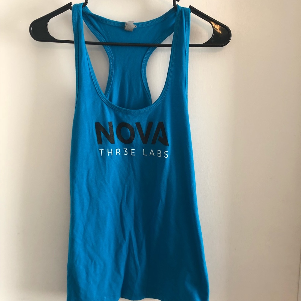 Next level size small stretchy racer back nova